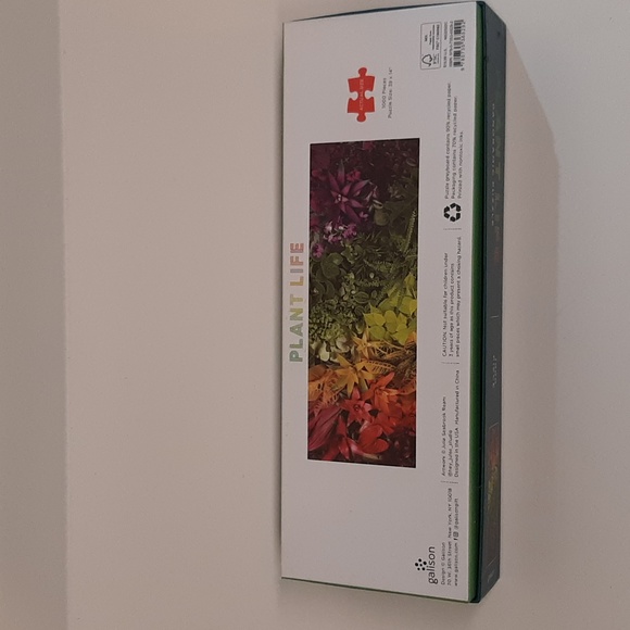 Galison "Plant Life" Panoramic 1000 Piece Puzzle - Picture 5 of 6